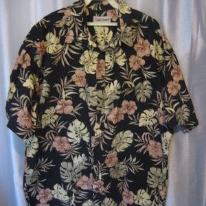 Cooke Street Mens Hawaiian Button Down Shirt SzXL